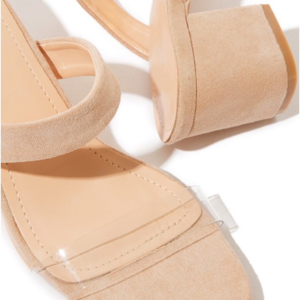 Brand new block heel sandal